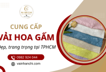 Cung cấp vải hoa gấm TPHCM - Chất vải bền đẹp, hoa văn sang trọng