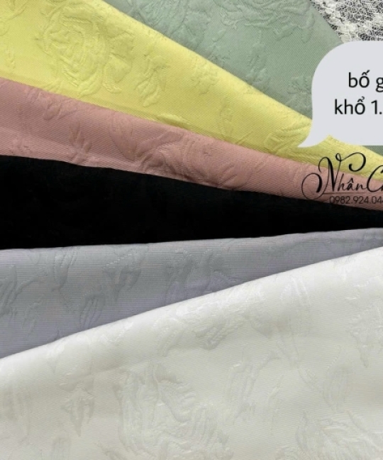 Vải Hoa Gấm 1