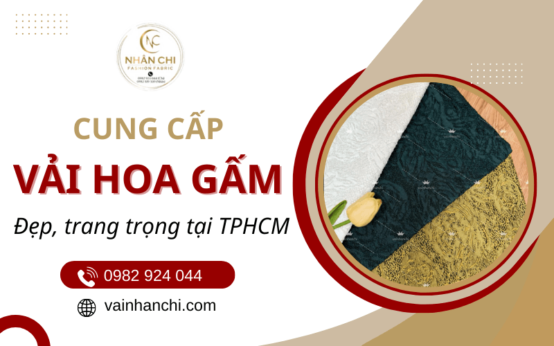 vải hoa gấm TPHCM
