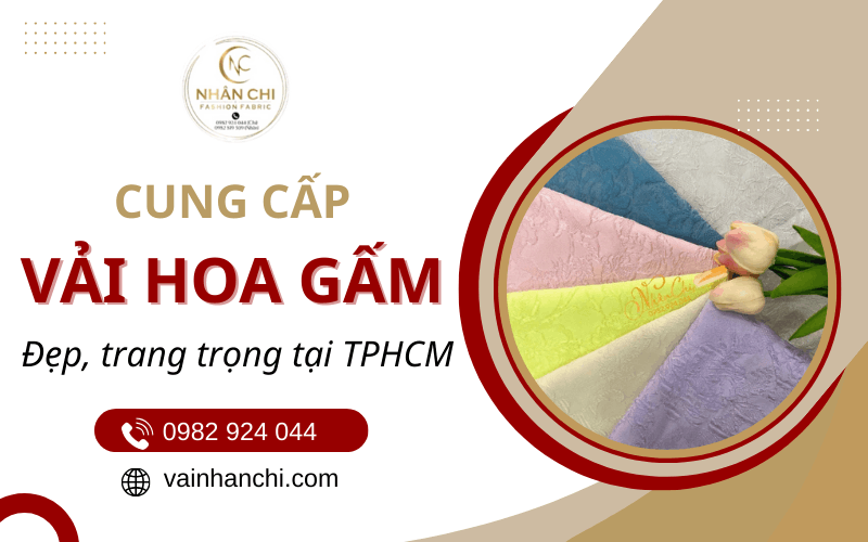 vải hoa gấm TPHCM