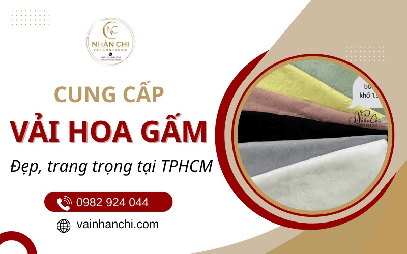 vải hoa gấm TPHCM